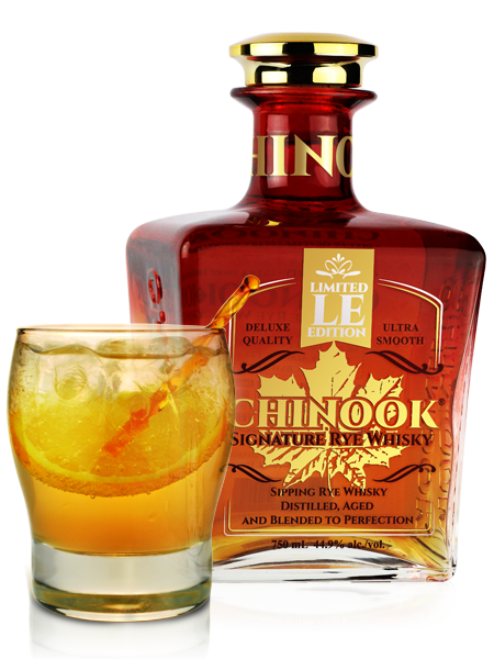 Chinook Rye Whisky is the perfect spirit for a Manhattan Drink